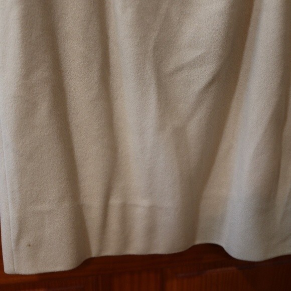 Dior Cream Vintage Felted Wool Skirt Suit 12 - Picture 11 of 16